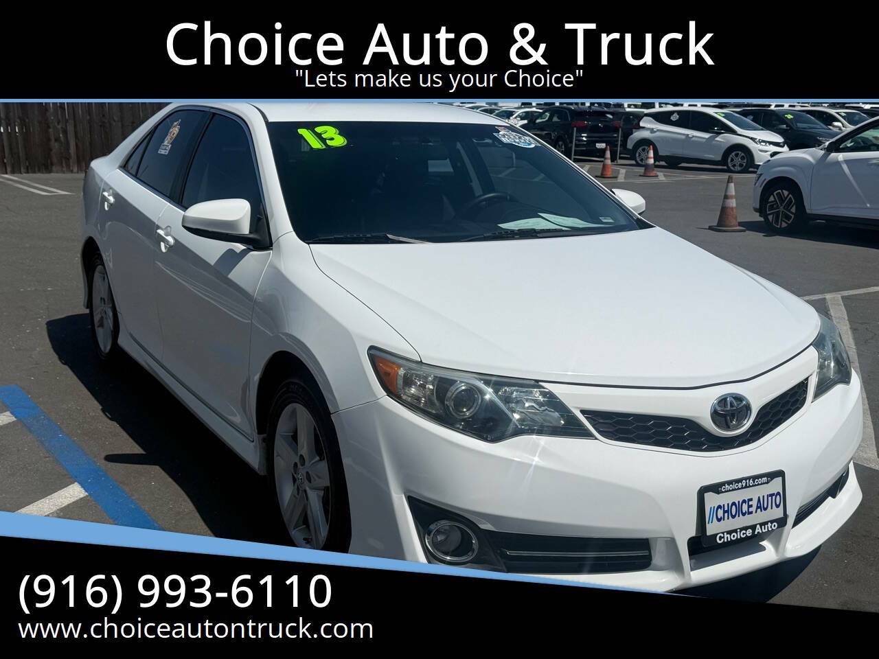 2013 Toyota Camry SE — Sedan — 127,000 mi — Sacramento, CA
