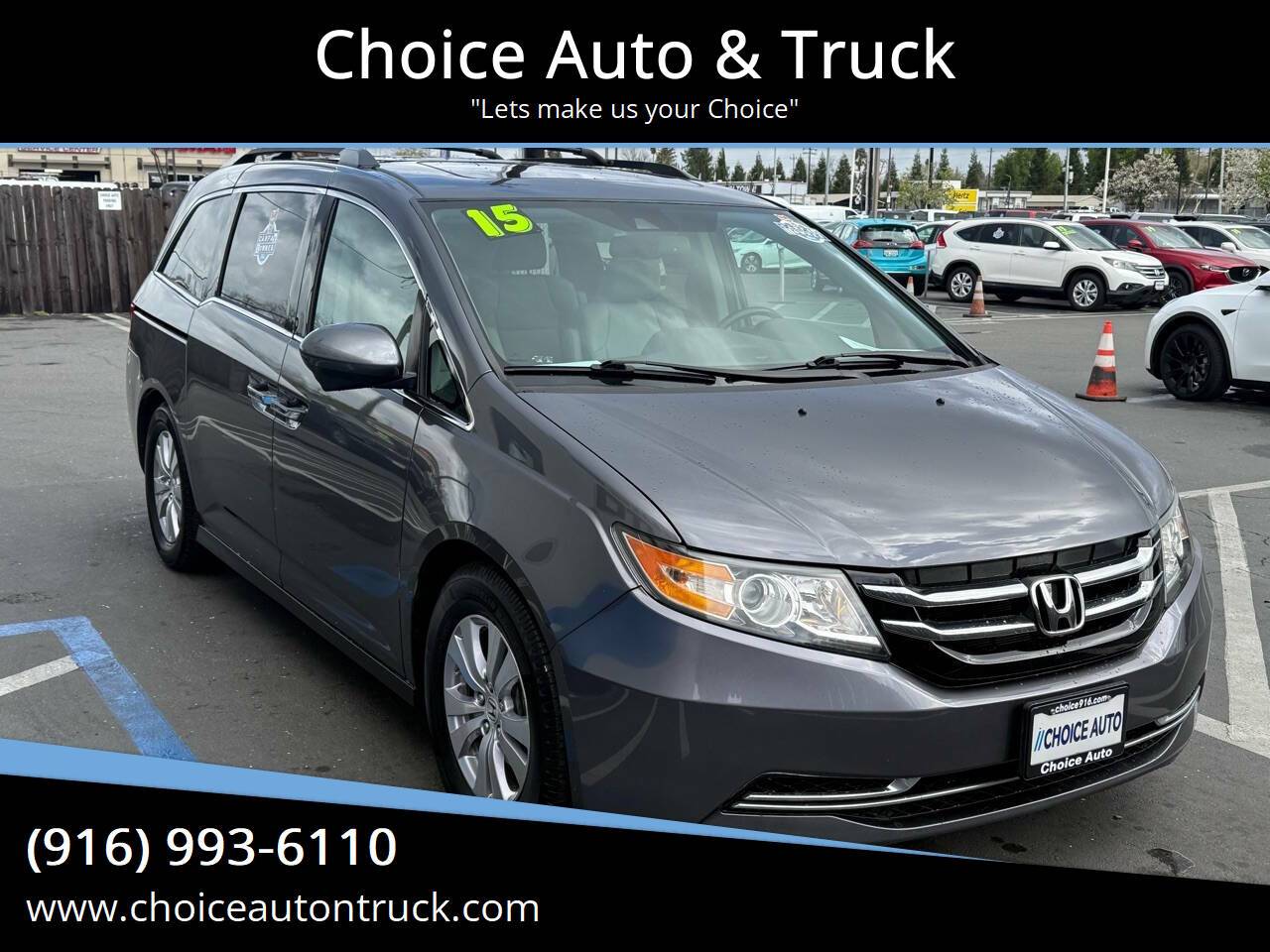 2015 Honda Odyssey EX-L — Minivan — 105,000 mi — Sacramento, CA