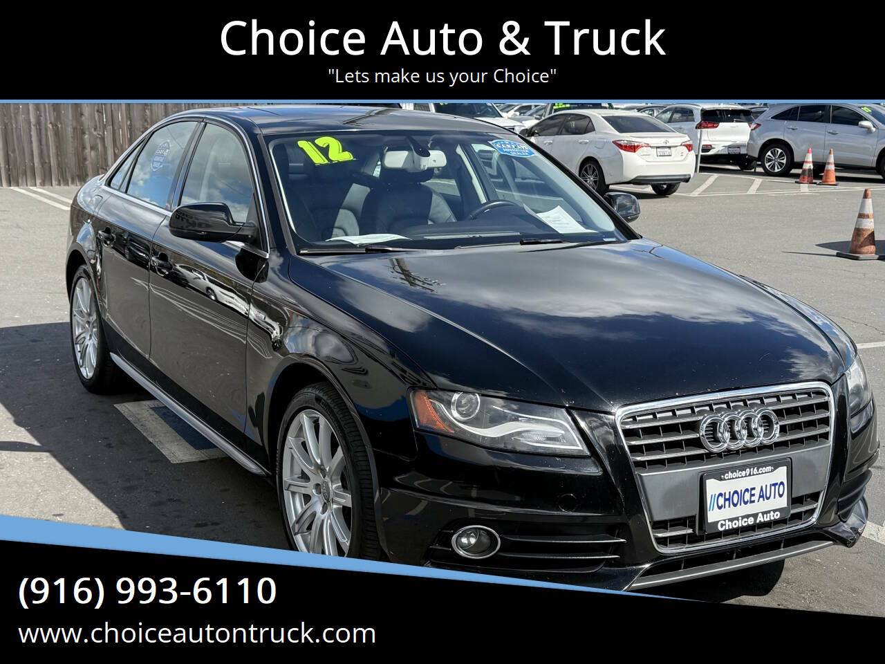 2012 Audi A4 Premium Plus — Sedan — 84,000 mi — Sacramento, CA