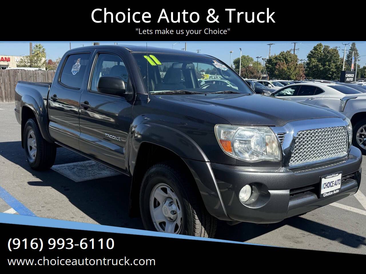 2011 Toyota Tacoma PreRunner — Pickup Truck — 155,000 mi — Sacramento, CA