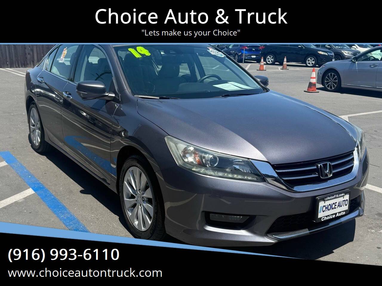 2014 Honda Accord EX-L V6 — Sedan — 103,000 mi — Sacramento, CA