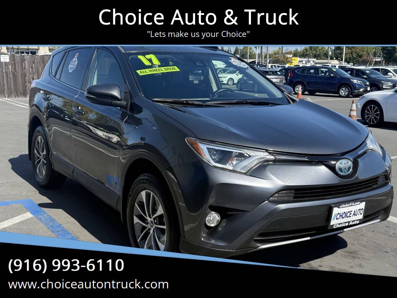 2017 Toyota RAV4 Hybrid XLE — SUV — 136,000 mi — Sacramento, CA