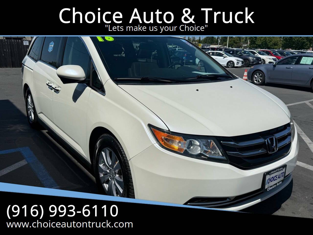 2016 Honda Odyssey EX-L — Minivan — 129,000 mi — Sacramento, CA