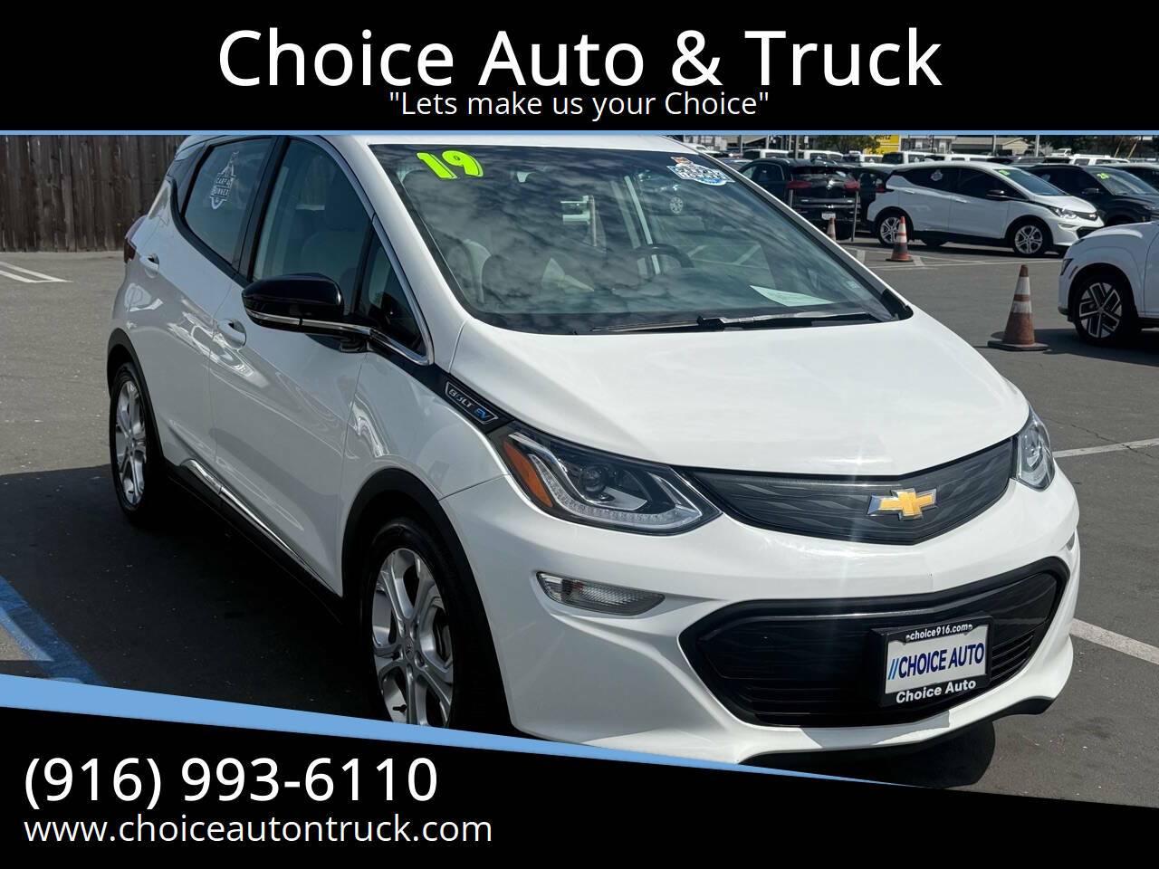 2019 Chevrolet Bolt EV LT — Hatchback — 45,000 mi — Sacramento, CA