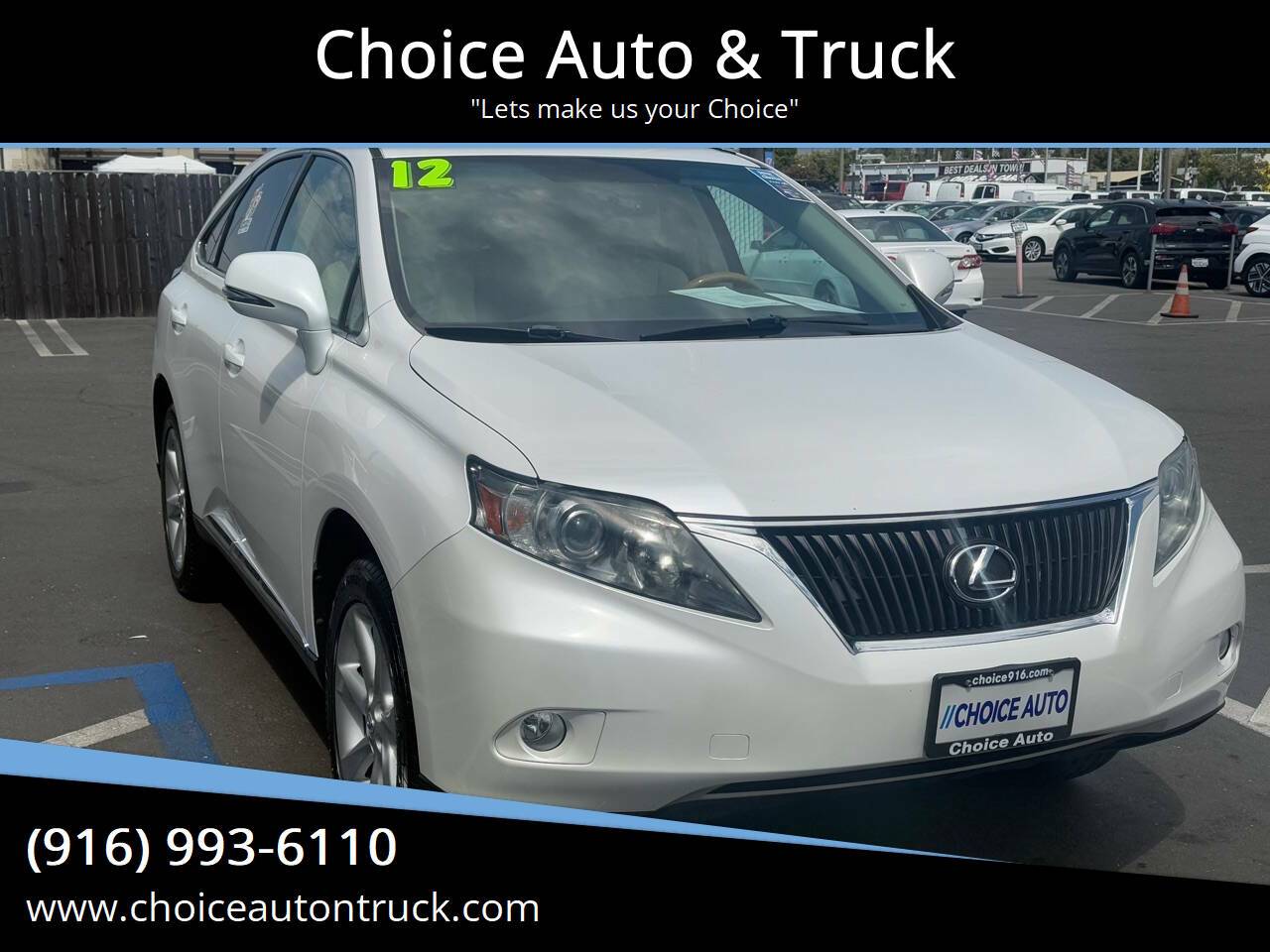 2012 Lexus RX RX 350 — SUV — 113,000 mi — Sacramento, CA