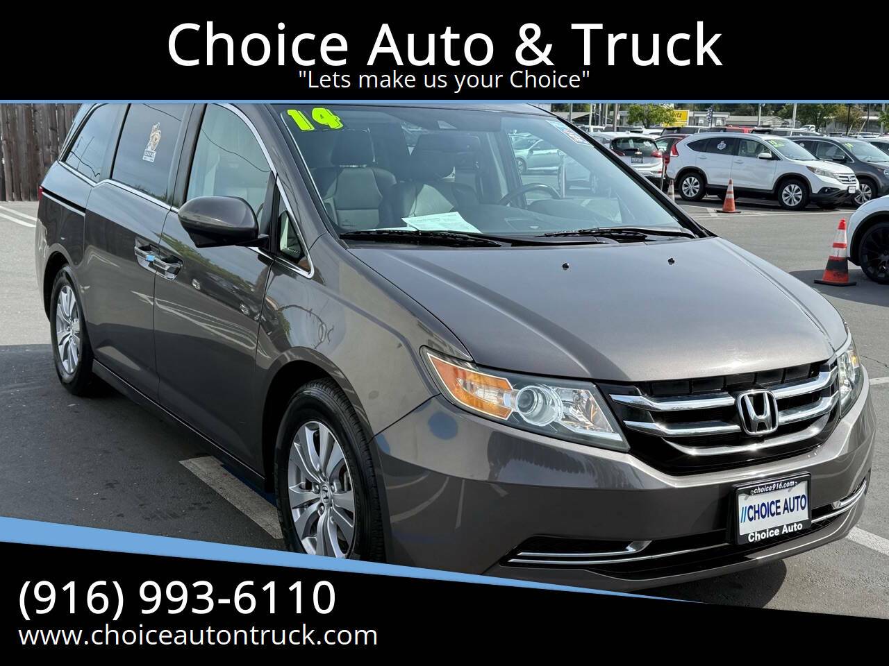 2014 Honda Odyssey EX-L — Minivan — 110,000 mi — Sacramento, CA