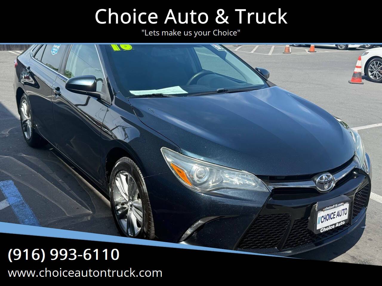 2016 Toyota Camry SE — Sedan — 139,000 mi — Sacramento, CA