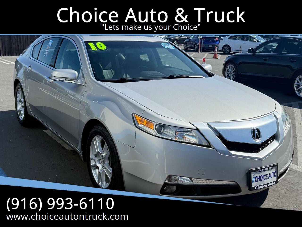 2010 Acura TL Technology Package — Sedan — 107,000 mi — Sacramento, CA