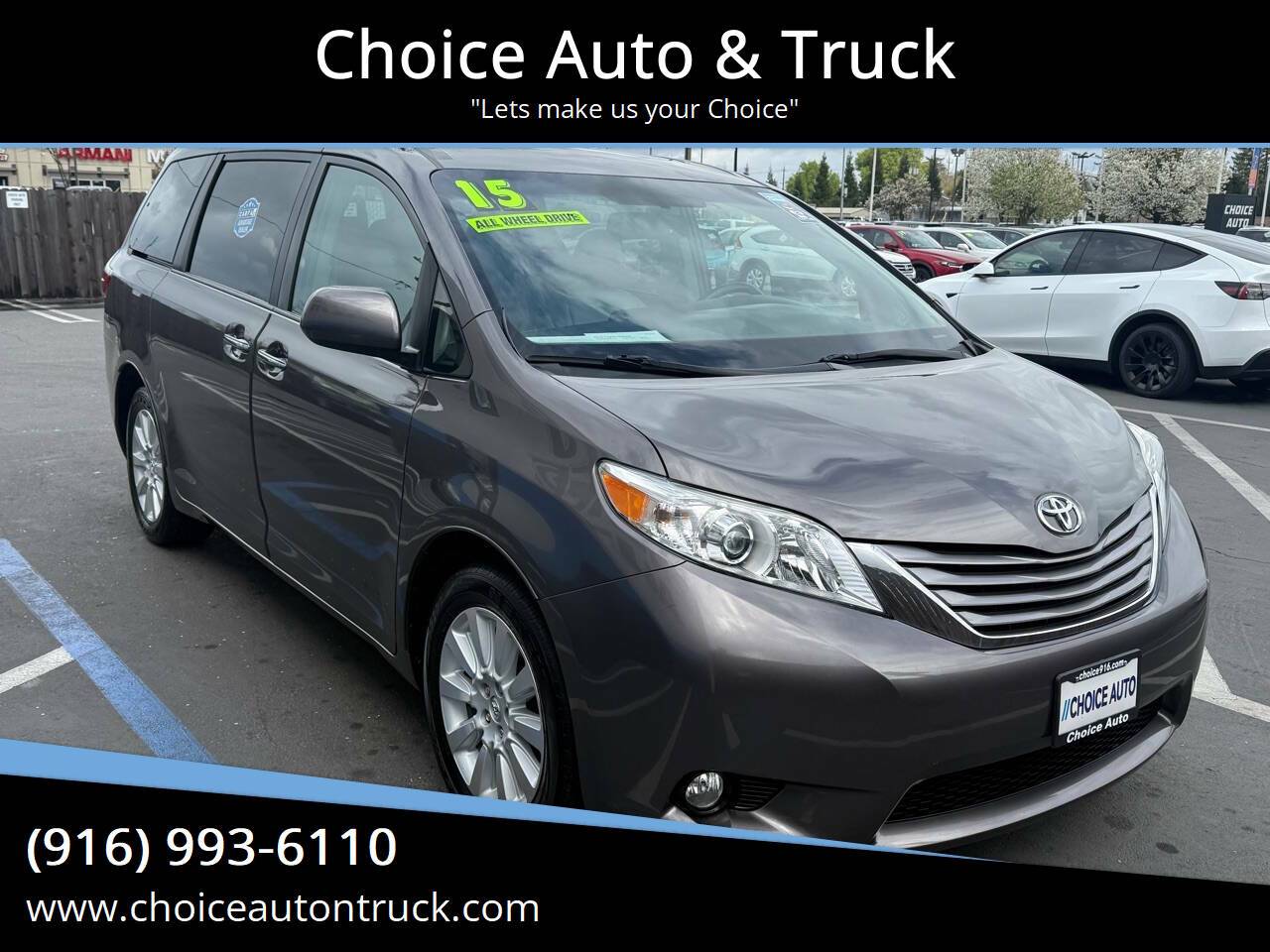 2015 Toyota Sienna XLE Premium — Minivan — 119,000 mi — Sacramento, CA