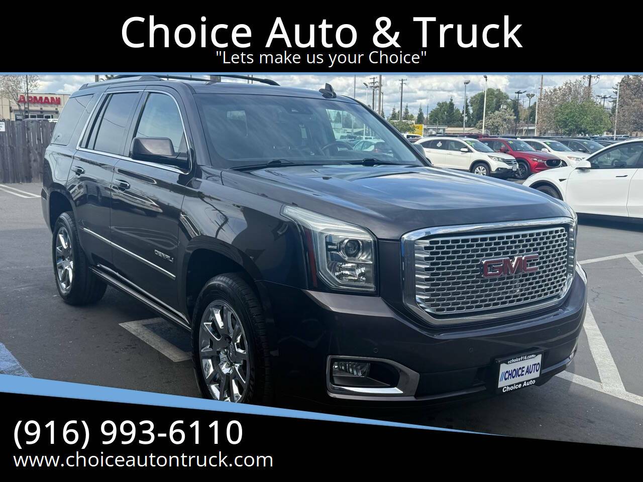 2016 GMC Yukon Denali — SUV — 71,000 mi — Sacramento, CA