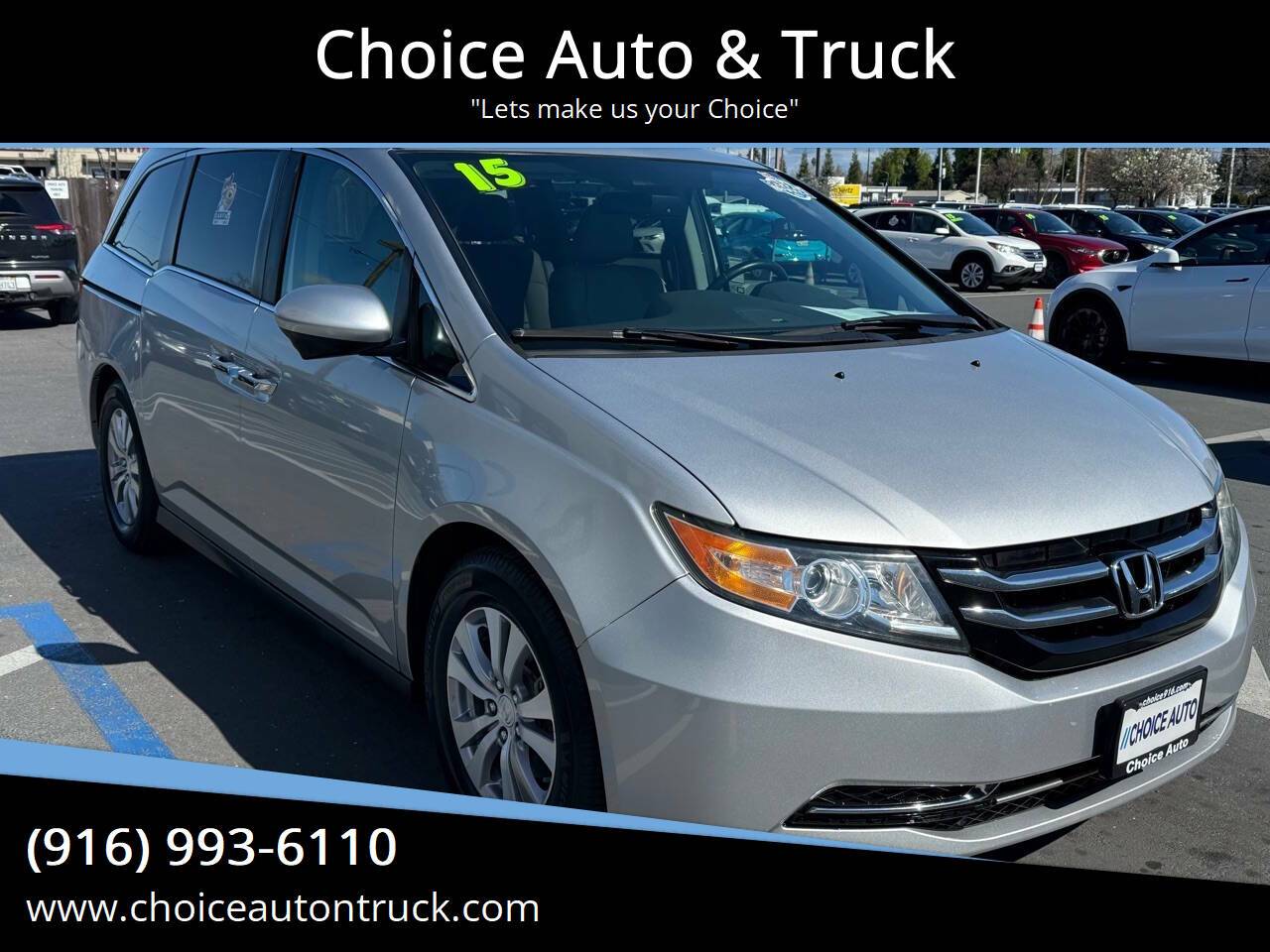 2015 Honda Odyssey EX-L — Minivan — 137,000 mi — Sacramento, CA