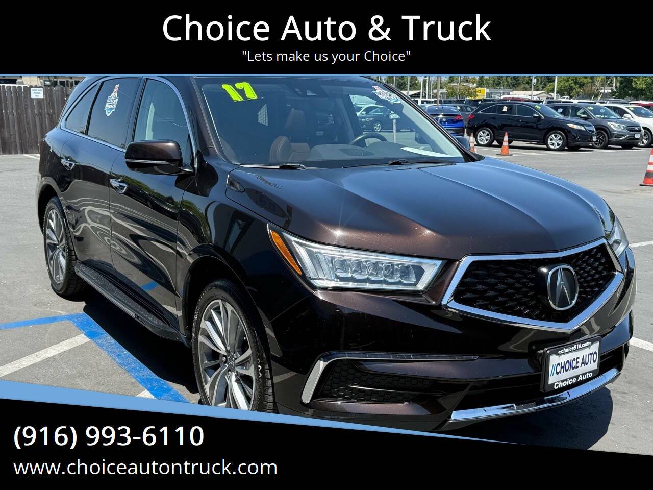 2017 Acura MDX Technology Package — SUV — 108,000 mi — Sacramento, CA