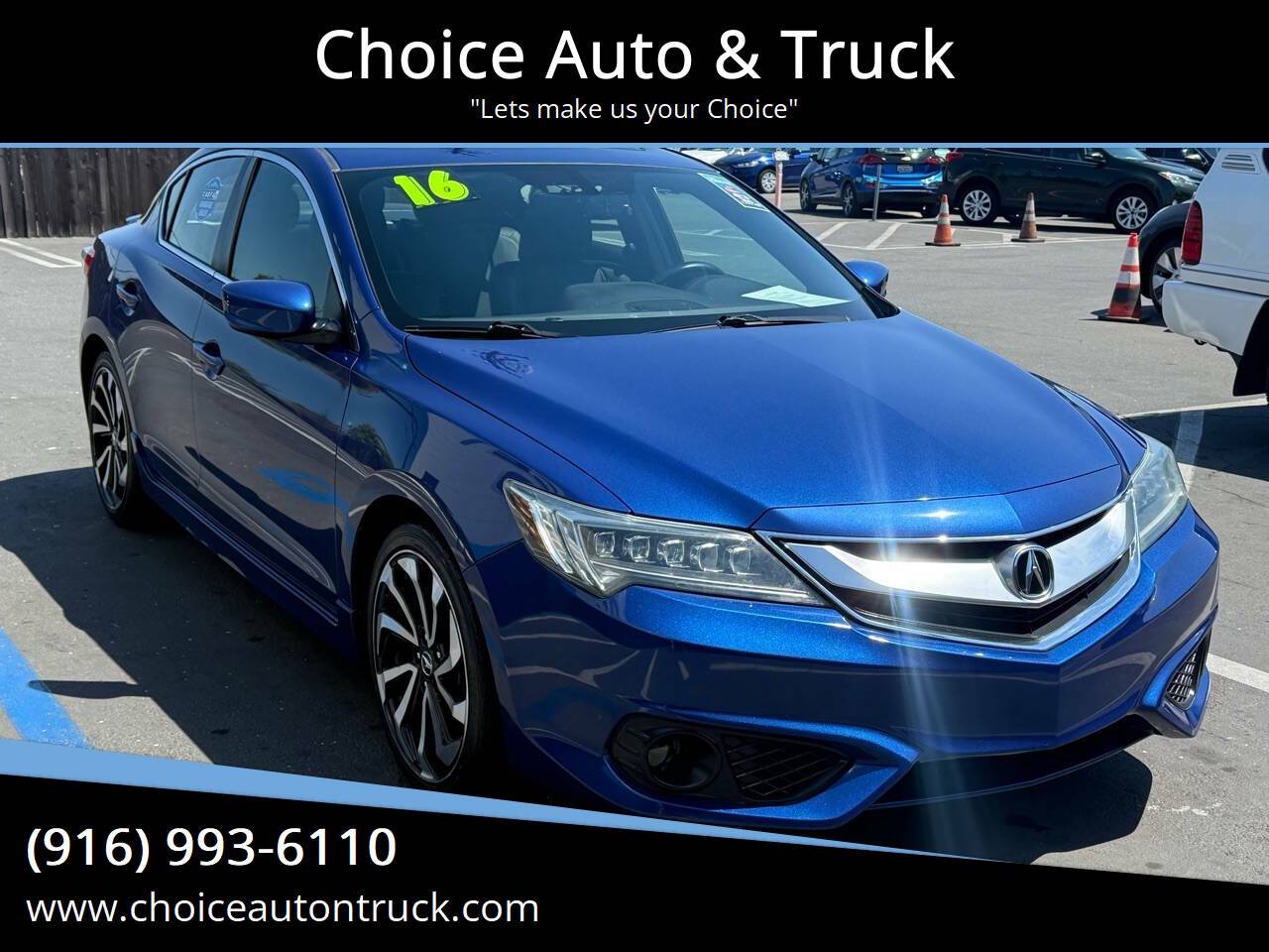 2016 Acura ILX Premium/A-Spec Package — Sedan — 67,000 mi — Sacramento, CA