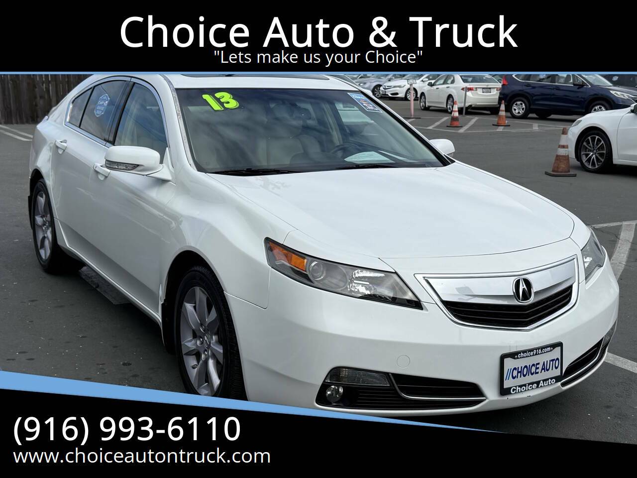 2013 Acura TL Technology Package — Sedan — 94,000 mi — Sacramento, CA