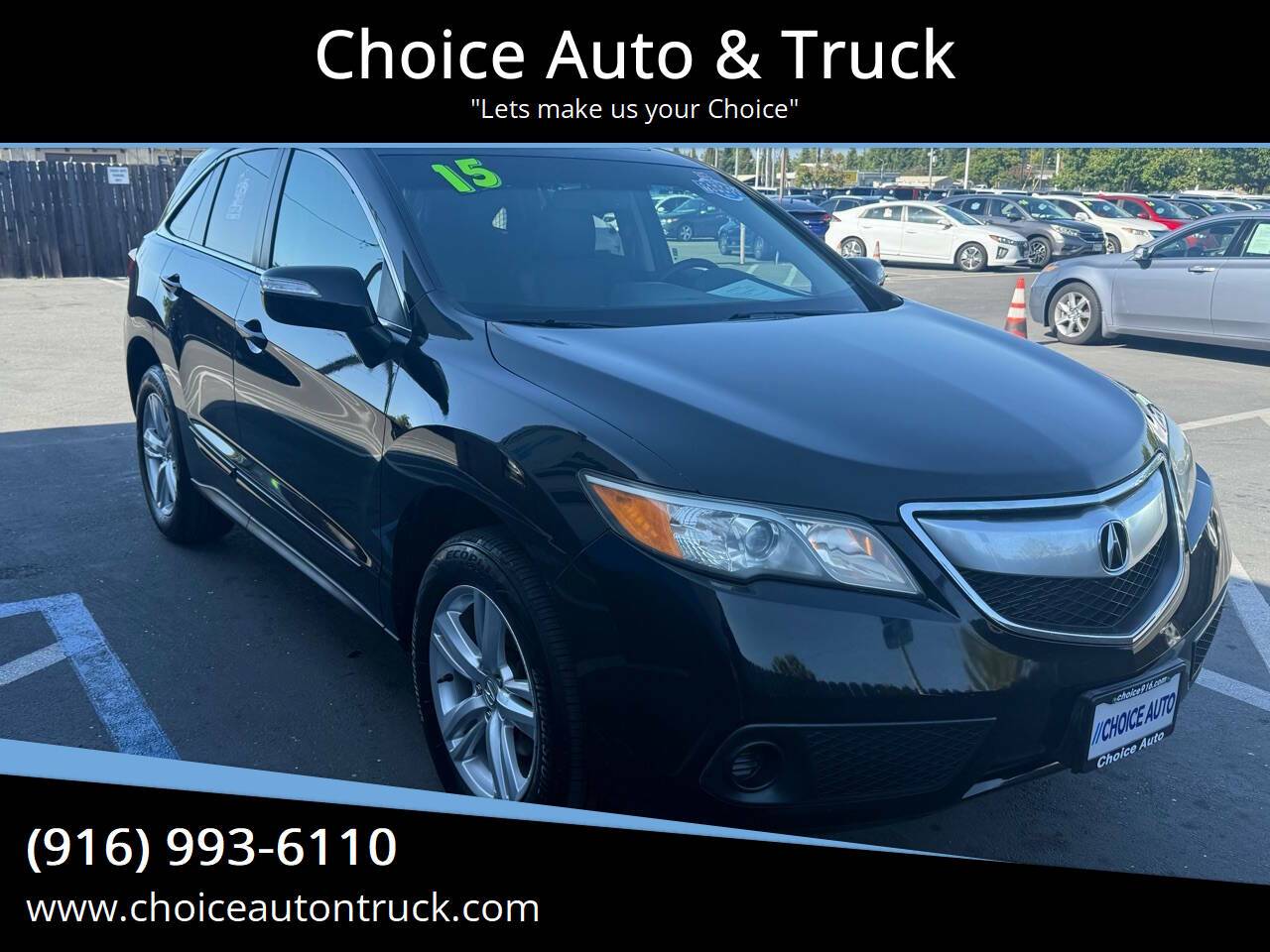 2015 Acura RDX Standard — SUV — 78,000 mi — Sacramento, CA