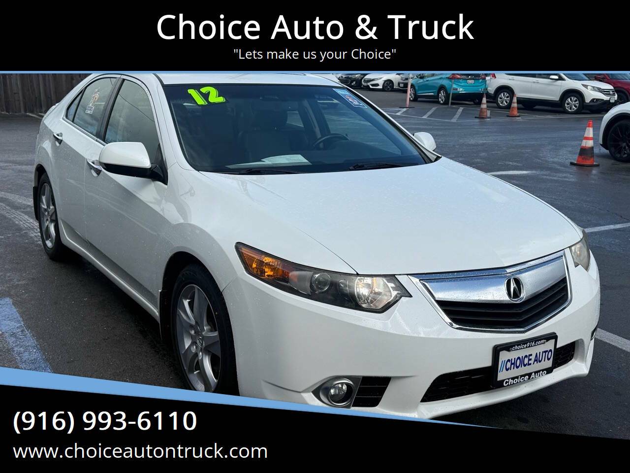 2012 Acura TSX Technology Package — Sedan — 96,000 mi — Sacramento, CA