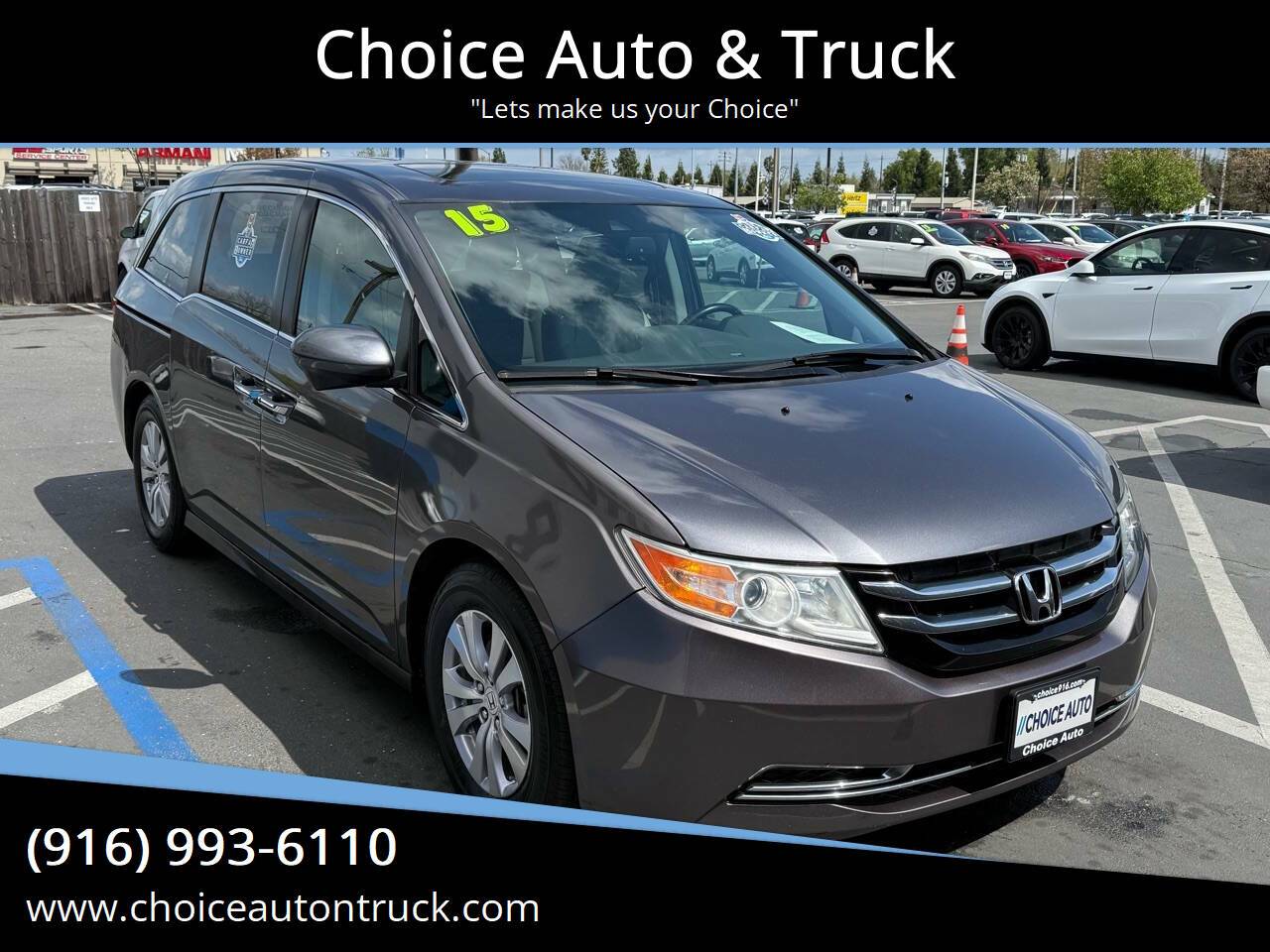 2015 Honda Odyssey EX-L — Minivan — 124,000 mi — Sacramento, CA