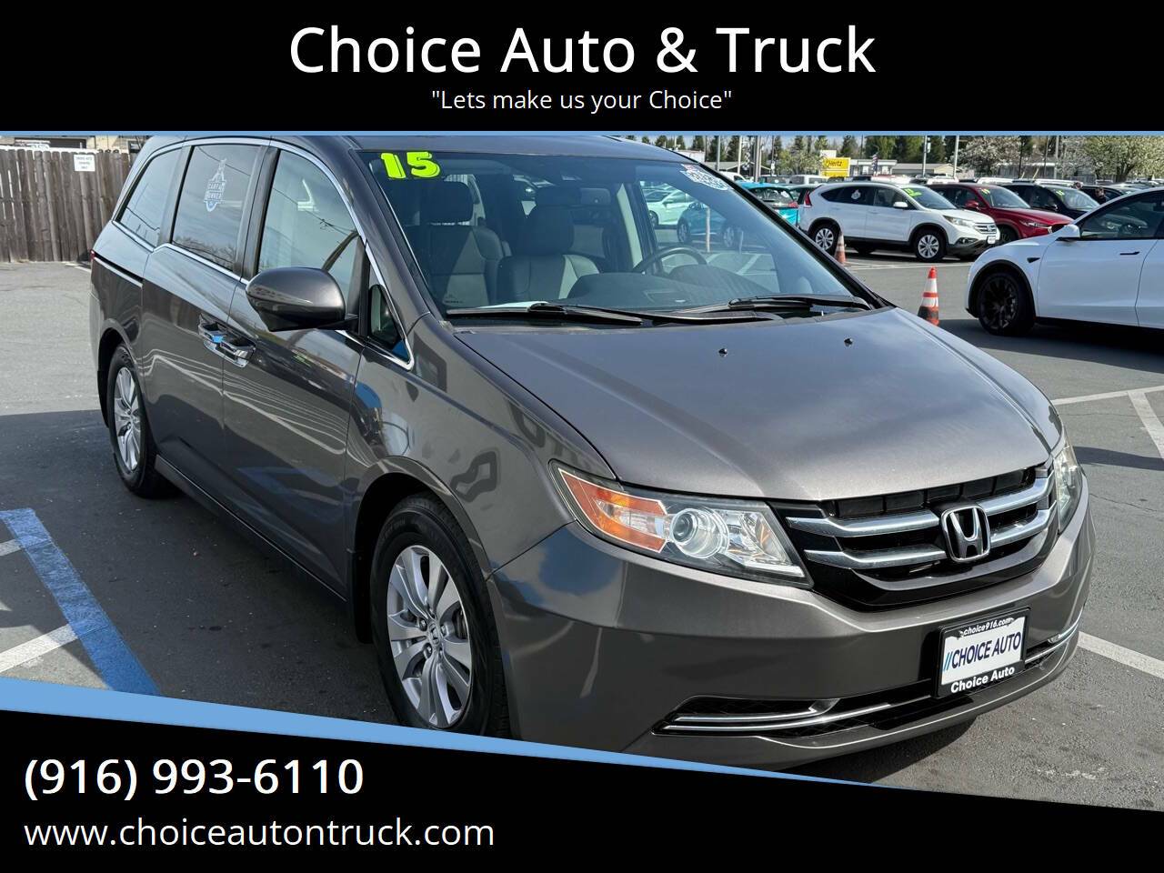 2015 Honda Odyssey EX-L — Minivan — 81,000 mi — Sacramento, CA