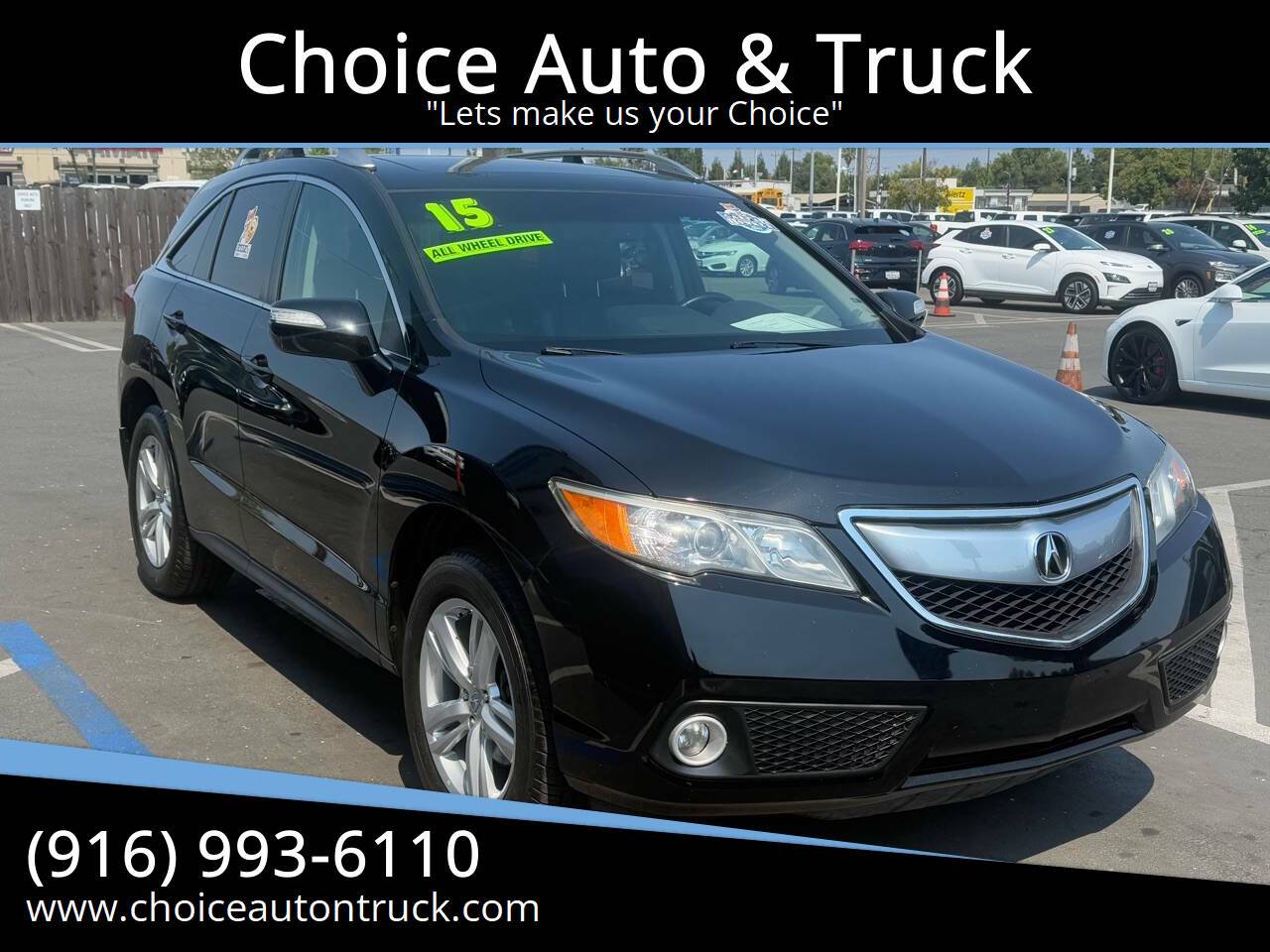 2015 Acura RDX Technology Package — SUV — 87,000 mi — Sacramento, CA