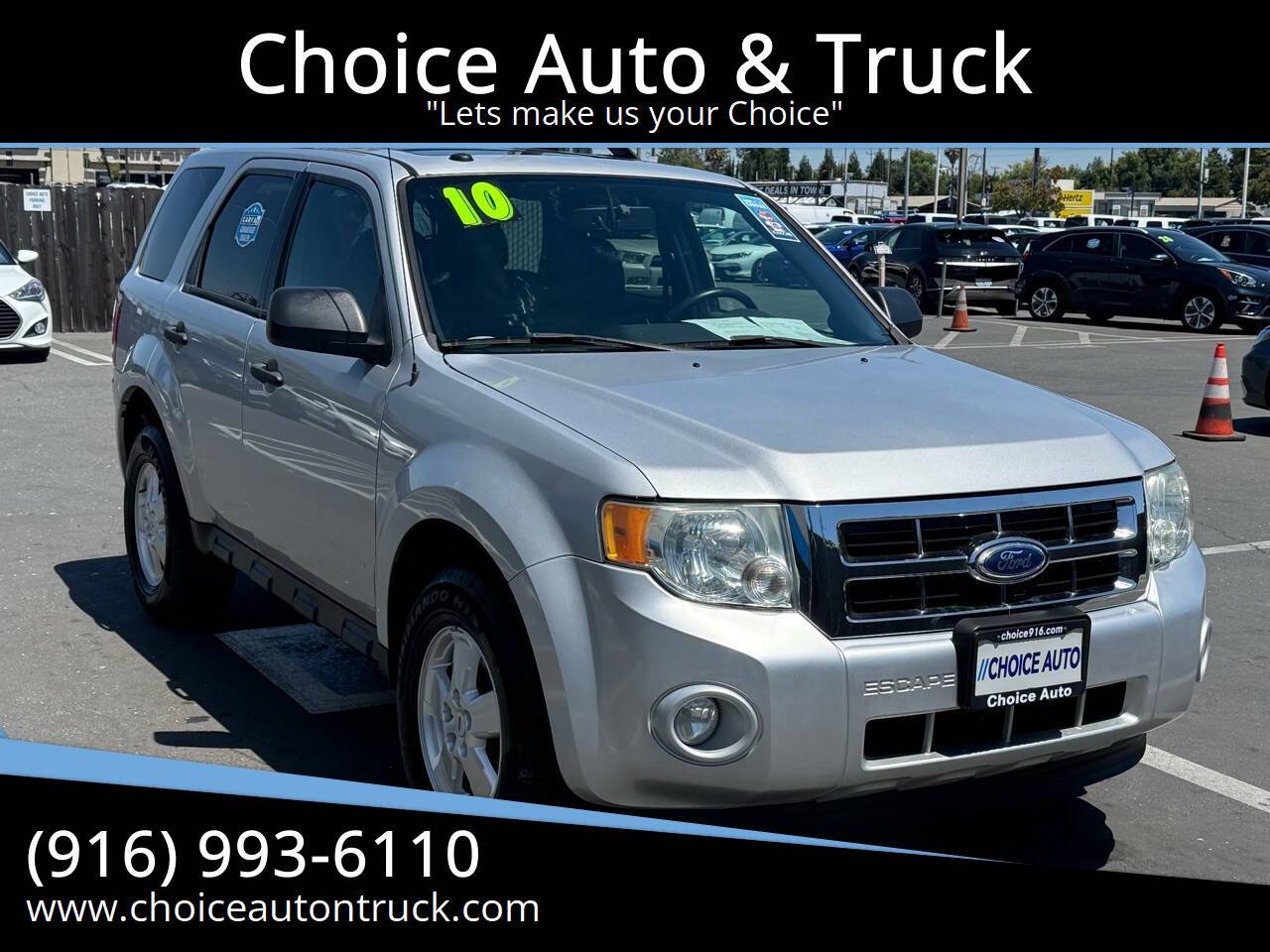 2010 Ford Escape XLT — SUV — 79,000 mi — Sacramento, CA