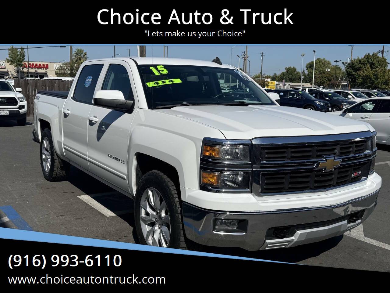 2015 Chevrolet Silverado 1500 LT — Pickup Truck — 128,000 mi — Sacramento, CA