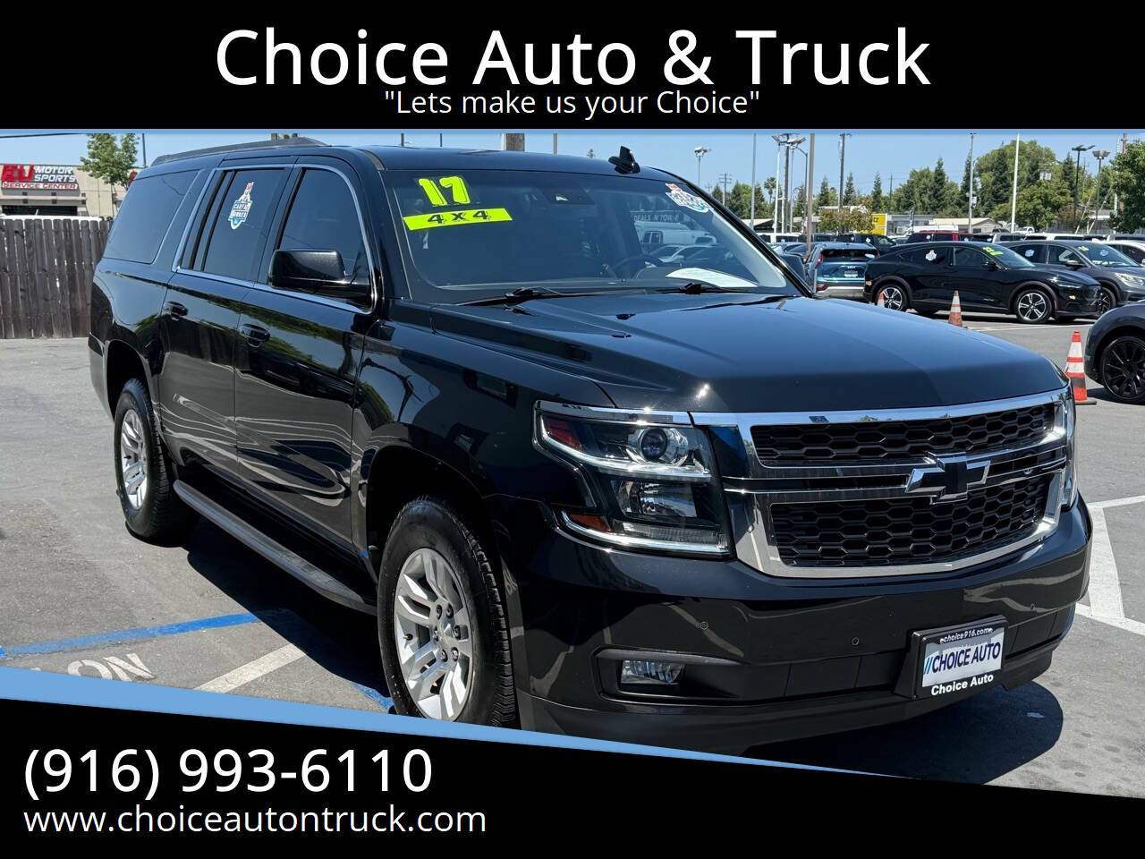 2017 Chevrolet Suburban LT — SUV — 72,000 mi — Sacramento, CA