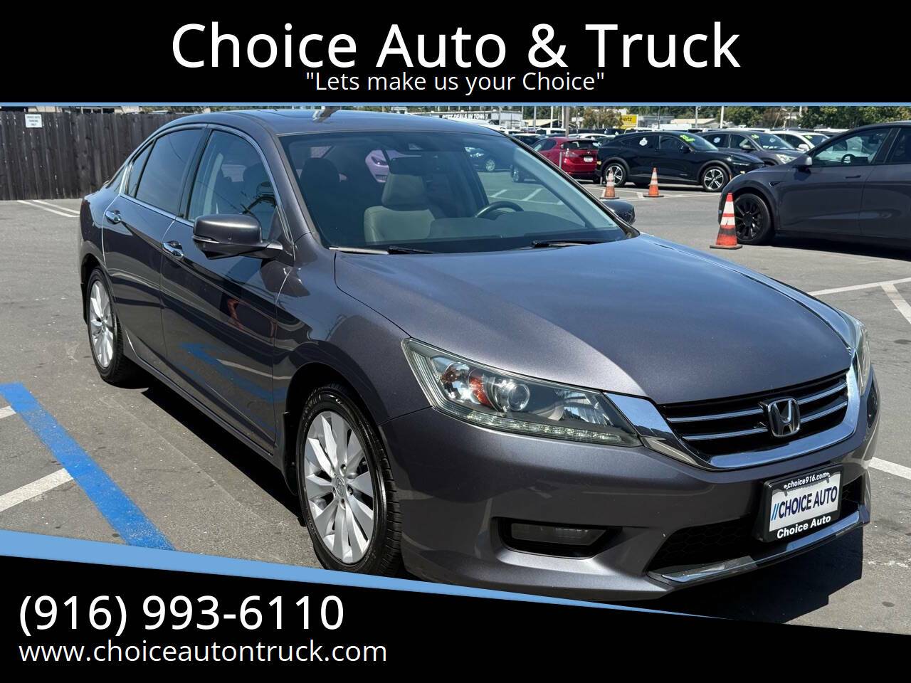2015 Honda Accord EX-L V6 — Sedan — 132,000 mi — Sacramento, CA