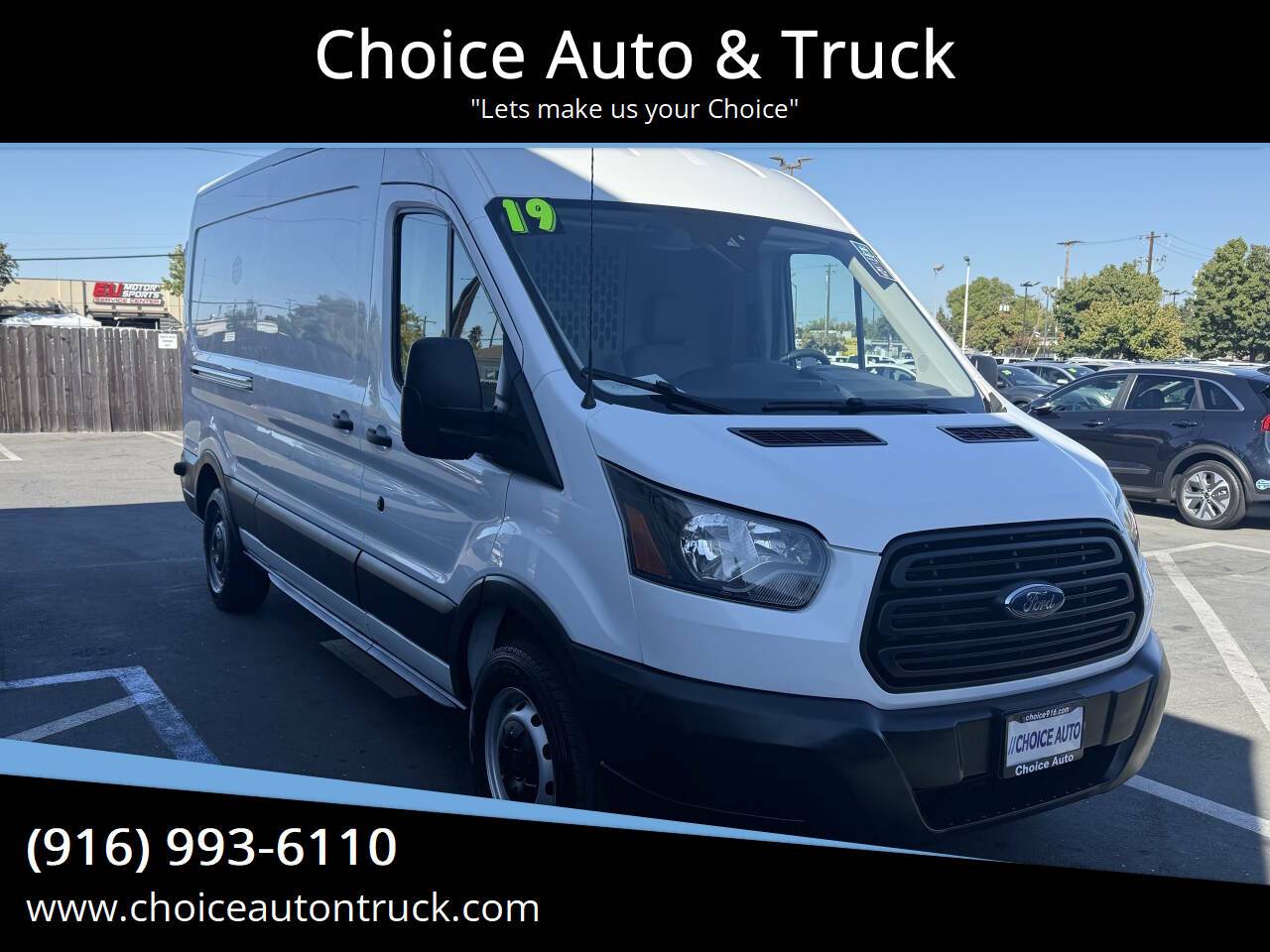 2019 Ford Transit Cargo Van T-150 — Cargo Van — 70,000 mi — Sacramento, CA