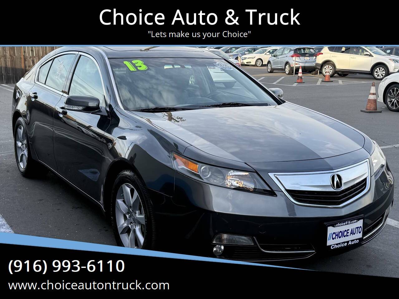 2013 Acura TL Technology Package — Sedan — 96,000 mi — Sacramento, CA