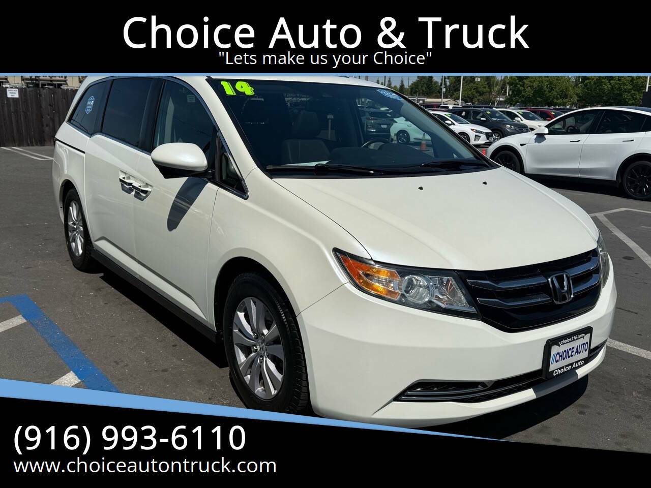 2014 Honda Odyssey EX-L — Minivan — 80,000 mi — Sacramento, CA