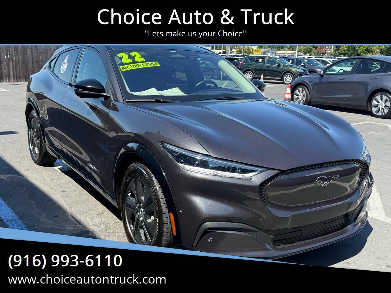 2022 Ford Mustang Mach-E California Route 1 — SUV — 70,000 mi — Sacramento, CA