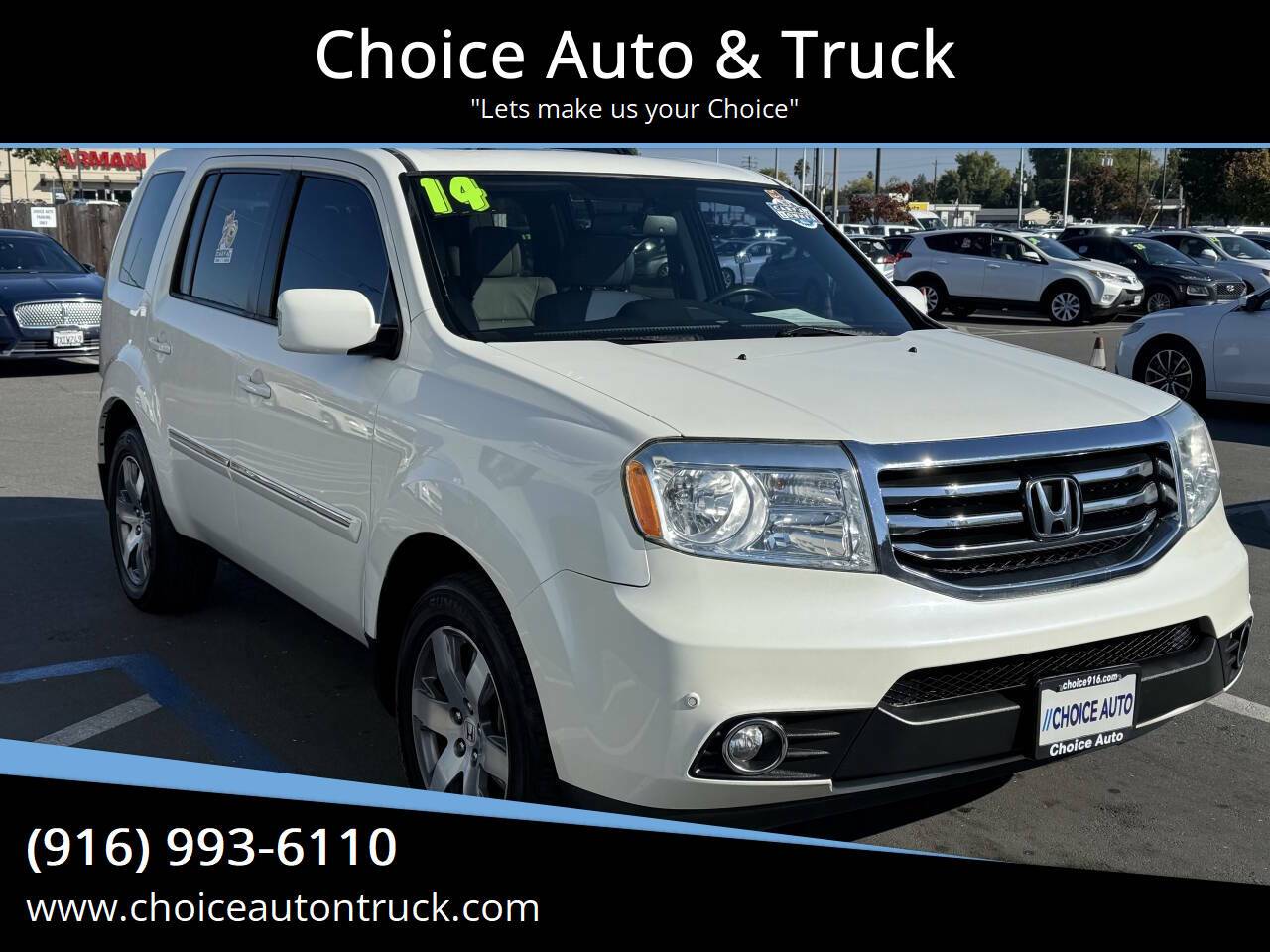 2014 Honda Pilot Touring — SUV — 130,000 mi — Sacramento, CA