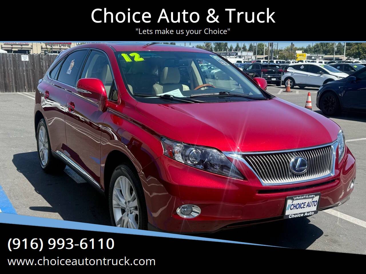 2012 Lexus RX 450h Base