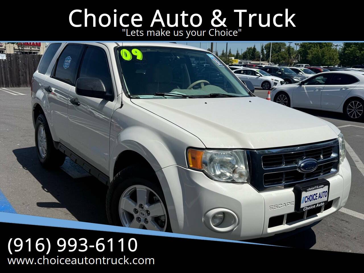 2009 Ford Escape XLT — SUV — 91,000 mi — Sacramento, CA