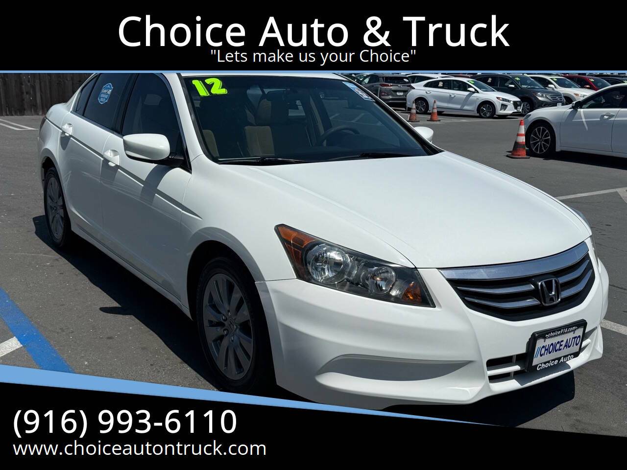2012 Honda Accord EX — Sedan — 149,000 mi — Sacramento, CA