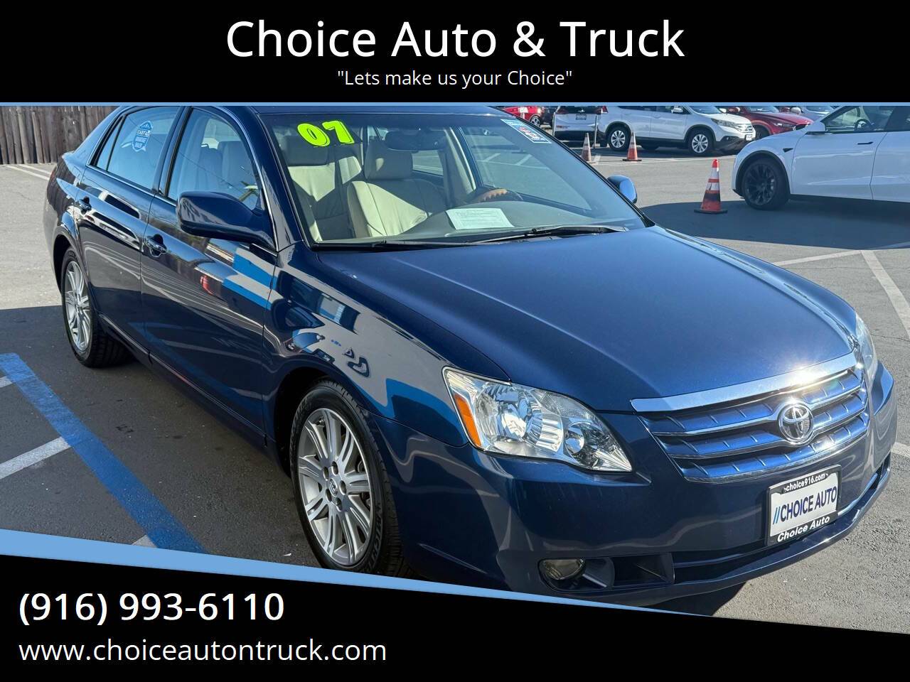 2007 Toyota Avalon Limited — Sedan — 60,000 mi — Sacramento, CA