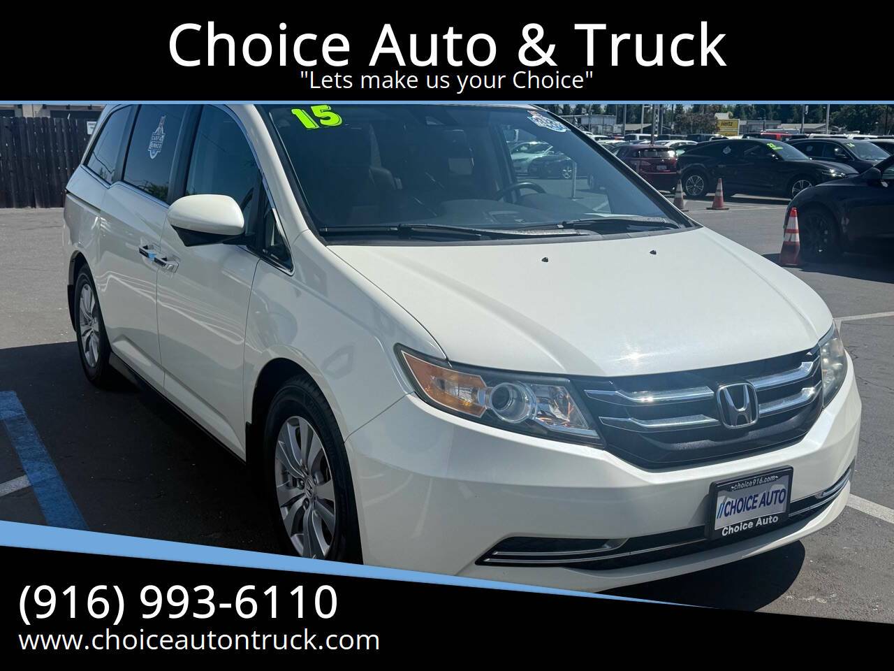 2015 Honda Odyssey EX-L — Minivan — 117,000 mi — Sacramento, CA