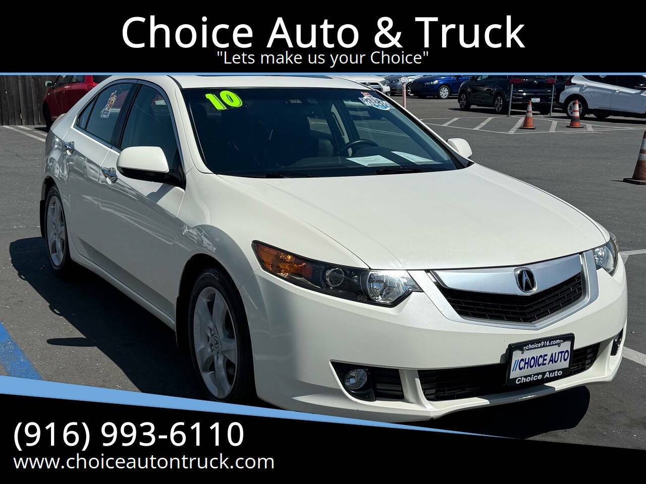 2010 Acura TSX Technology Package — Sedan — 166,000 mi — Sacramento, CA