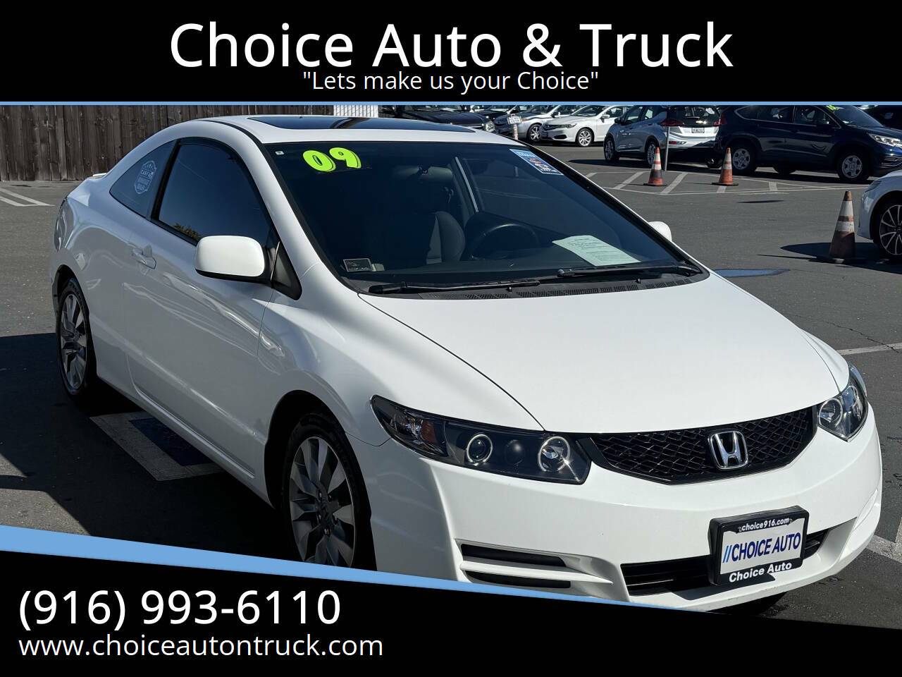 2009 Honda Civic EX-L — Coupe — 169,000 mi — Sacramento, CA