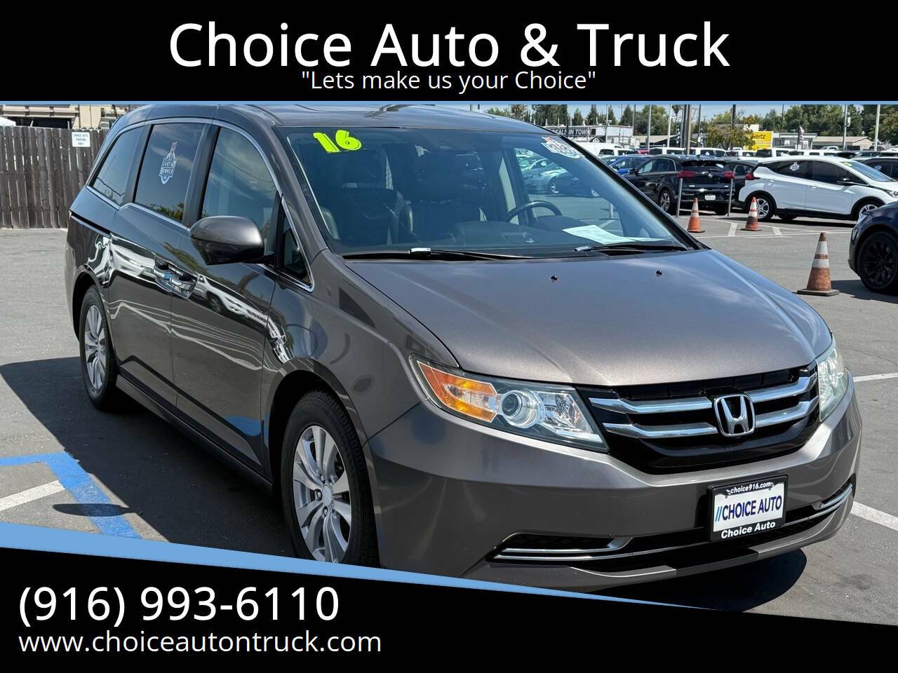 2016 Honda Odyssey EX-L — Minivan — 94,000 mi — Sacramento, CA