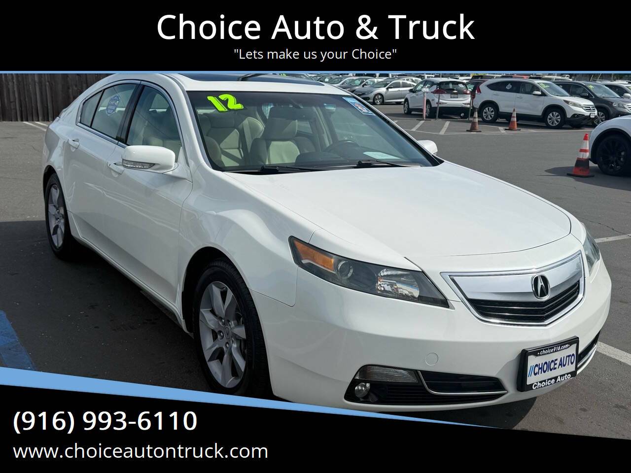 2012 Acura TL Technology Package — Sedan — 128,000 mi — Sacramento, CA