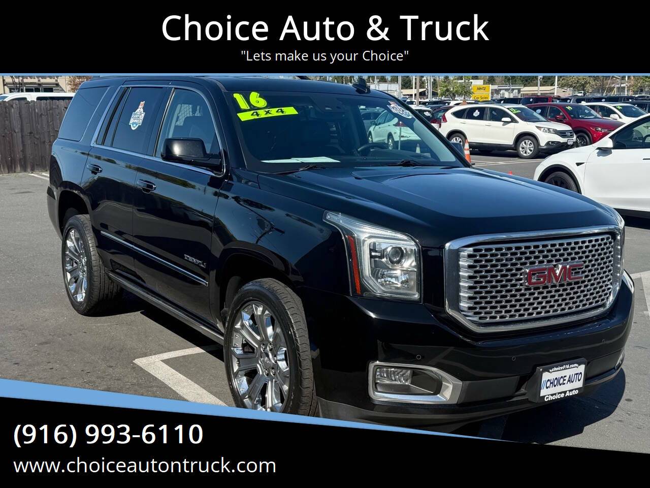 2016 GMC Yukon Denali — SUV — 101,000 mi — Sacramento, CA