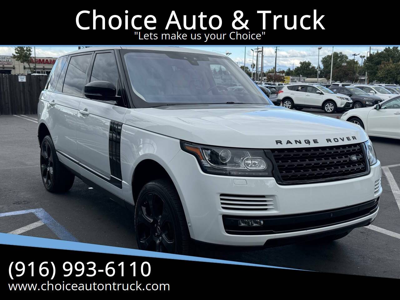 2017 Land Rover Range Rover Supercharged — SUV — 112,000 mi — Sacramento, CA