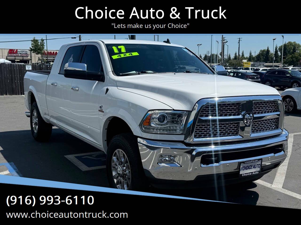 2017 Ram 2500 Laramie — Pickup Truck — 121,000 mi — Sacramento, CA