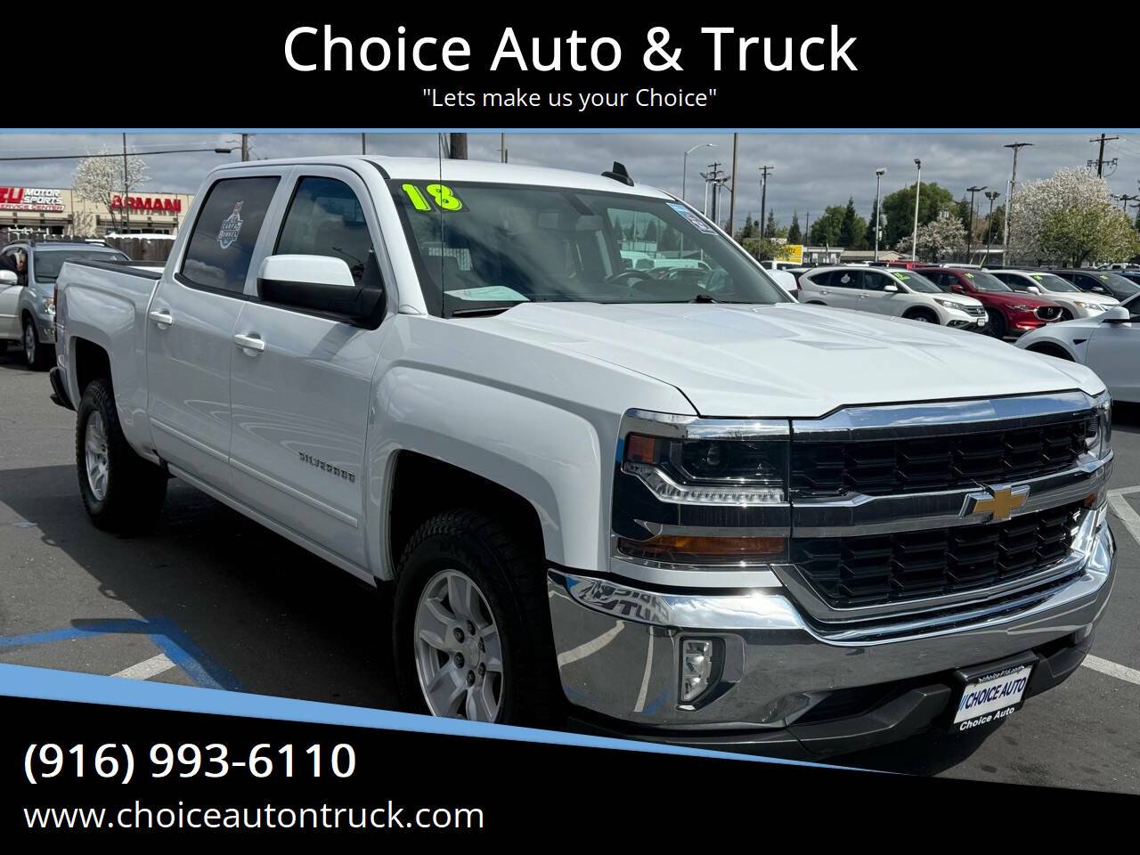 2018 Chevrolet Silverado 1500 LT — Pickup Truck — 123,000 mi — Sacramento, CA