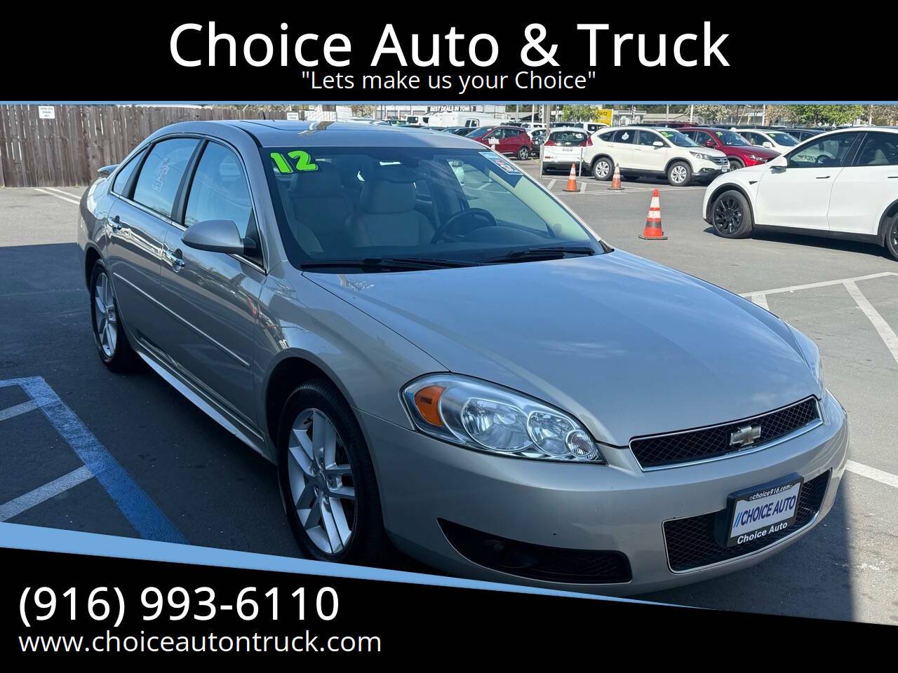 2012 Chevrolet Impala LTZ — Sedan — 91,000 mi — Sacramento, CA