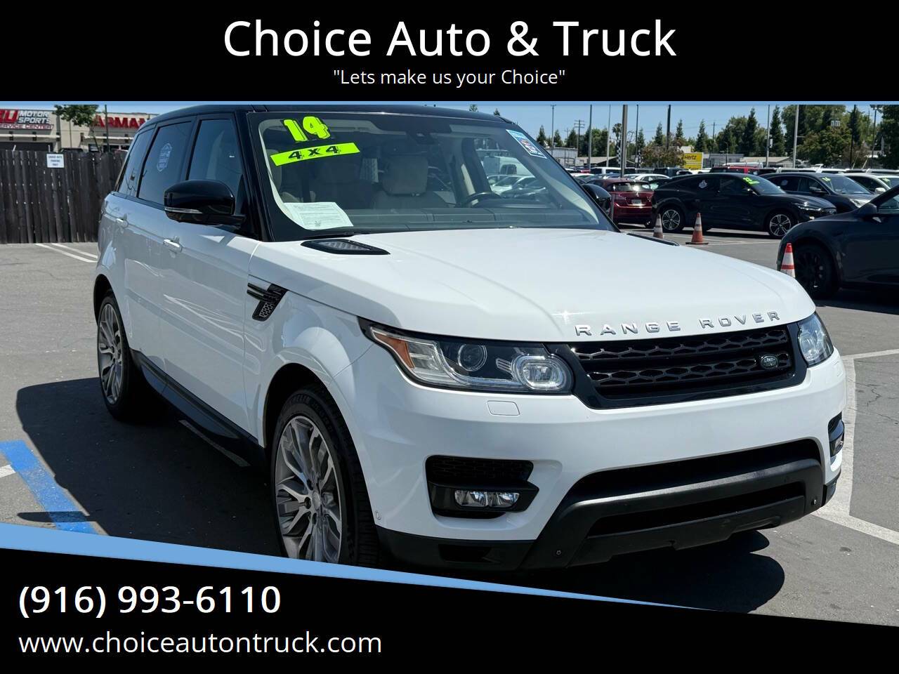 2014 Land Rover Range Rover Sport Supercharged — SUV — 118,000 mi — Sacramento, CA