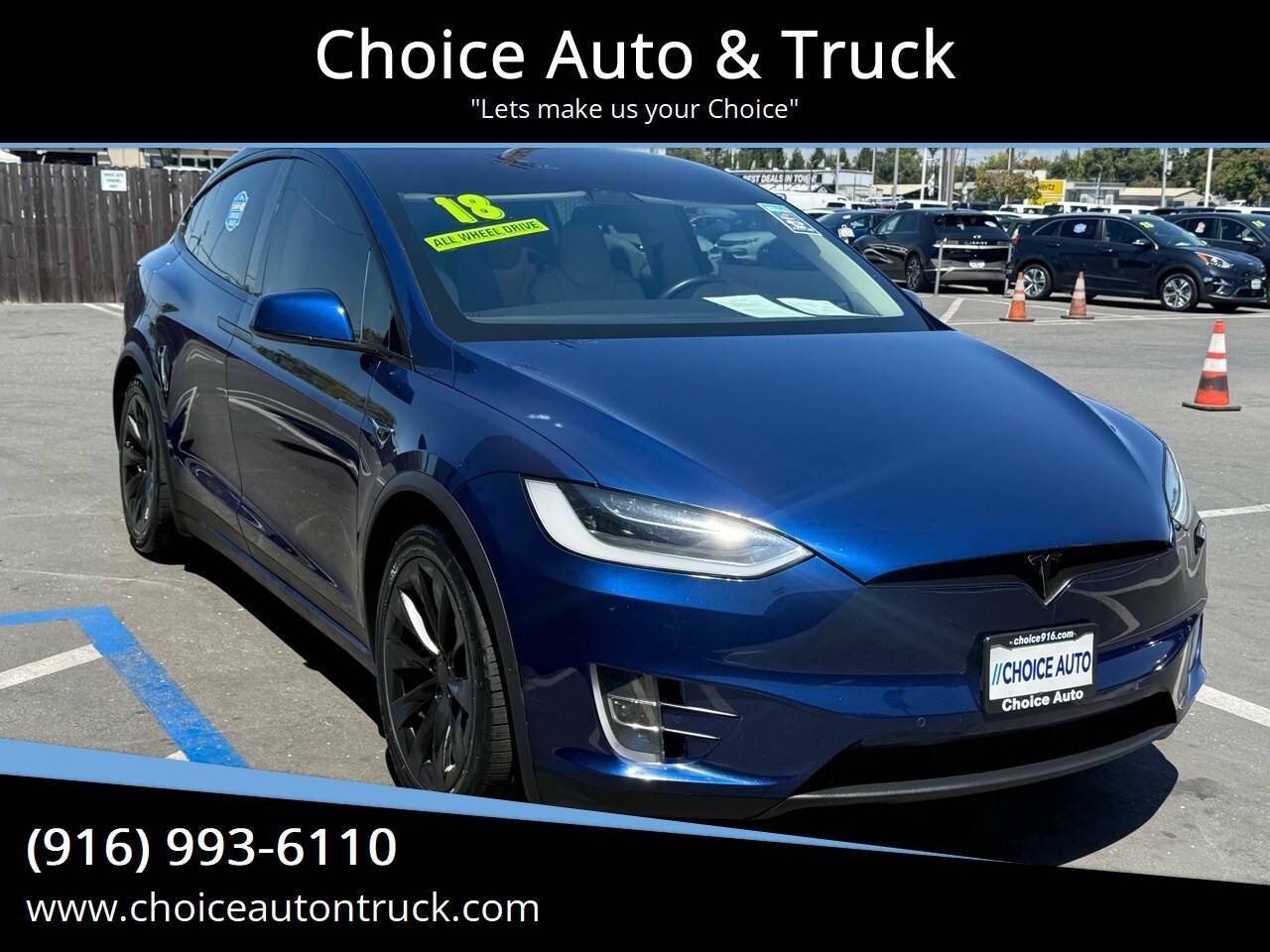 2018 Tesla Model X 100D — SUV — 83,000 mi — Sacramento, CA