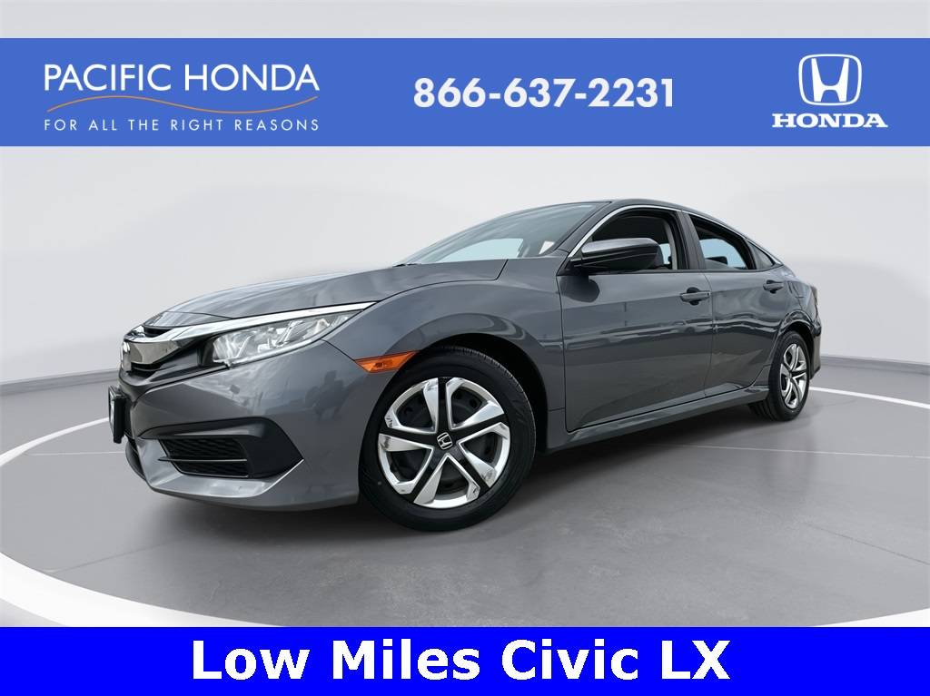 2016 Honda Civic LX — Sedan — 68,781 mi — San Diego, CA