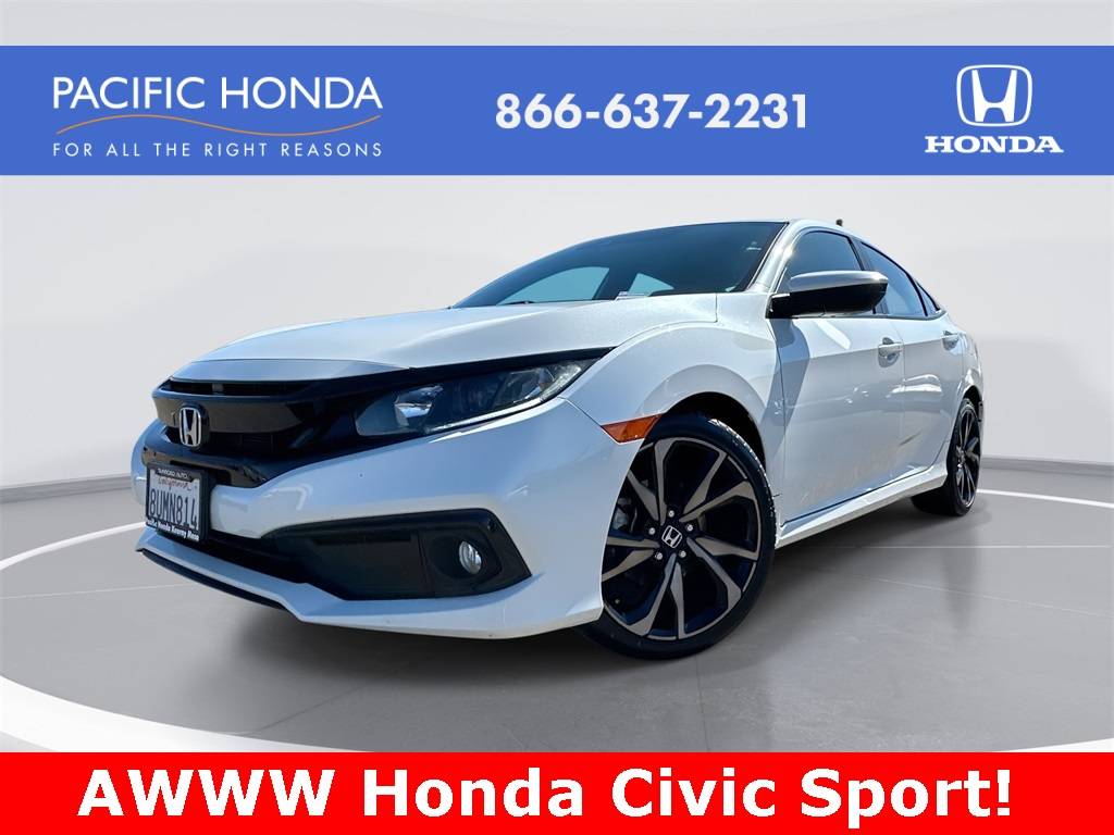2020 Honda Civic Sport — Sedan — 52,995 mi — San Diego, CA